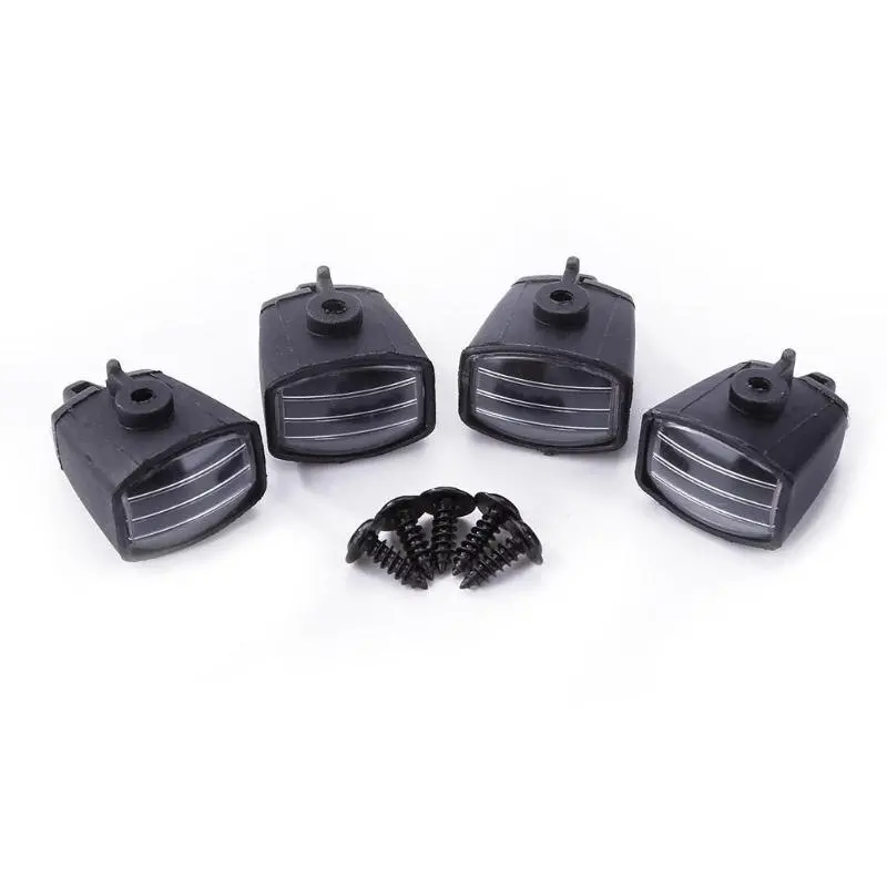4Pcs Rc Car Led Light Cover Lampshade For 1:10 Tamiya Hsp Lampshade For Axial Scx10 D90 Trx-4 Rc Climbing Car Parts Accessories 2