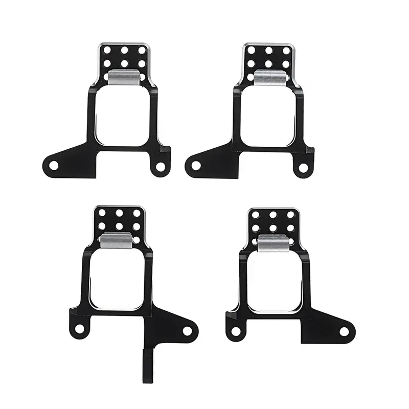 4Pcs Upgraded Aluminum Alloy Adjustable Shock Absorber Bracket For 1/10 Traxxas Trx-4 Rc Crawler Parts 1