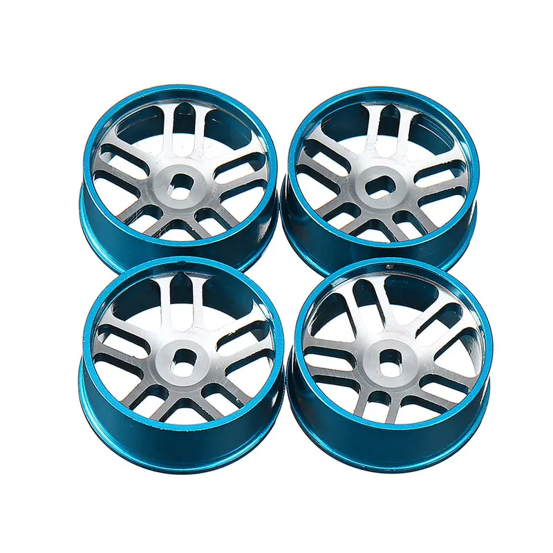 4Pcs Wltoys Metal Hub Rc Car Wheel 1/28 For K989 And Iw04m Rc Car 1