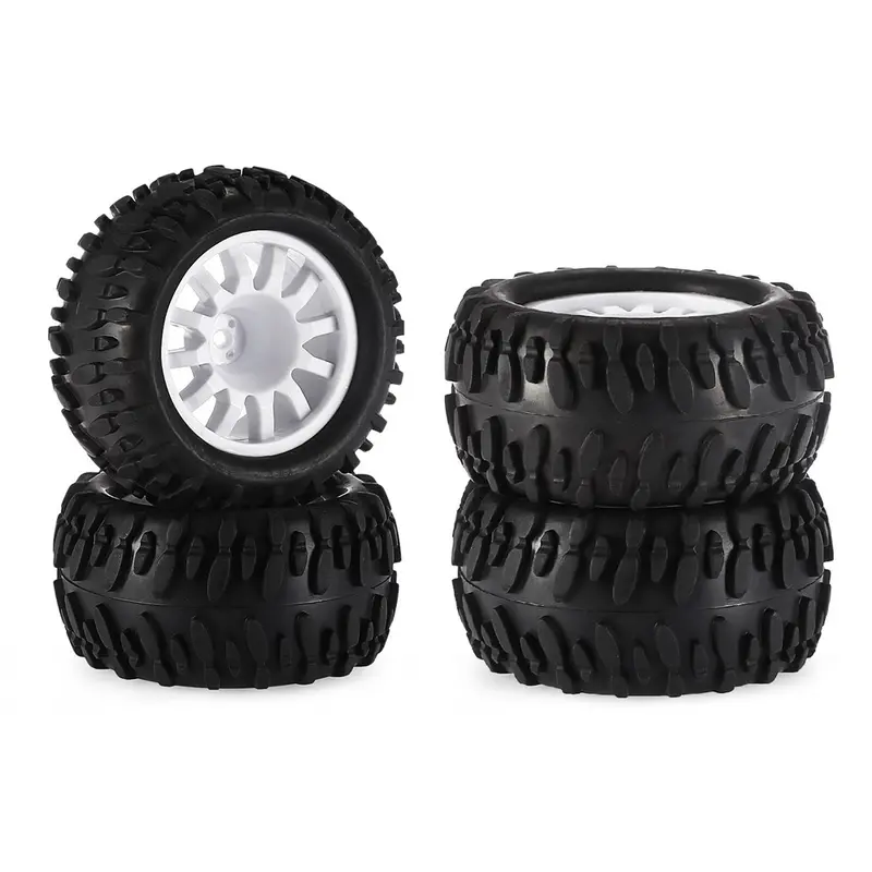 4Pcs Zd Racing 6221 Tires For Monster Truck Mt16 9053 9055 1/16 Rc Car Vehicles Model Spare Parts 1