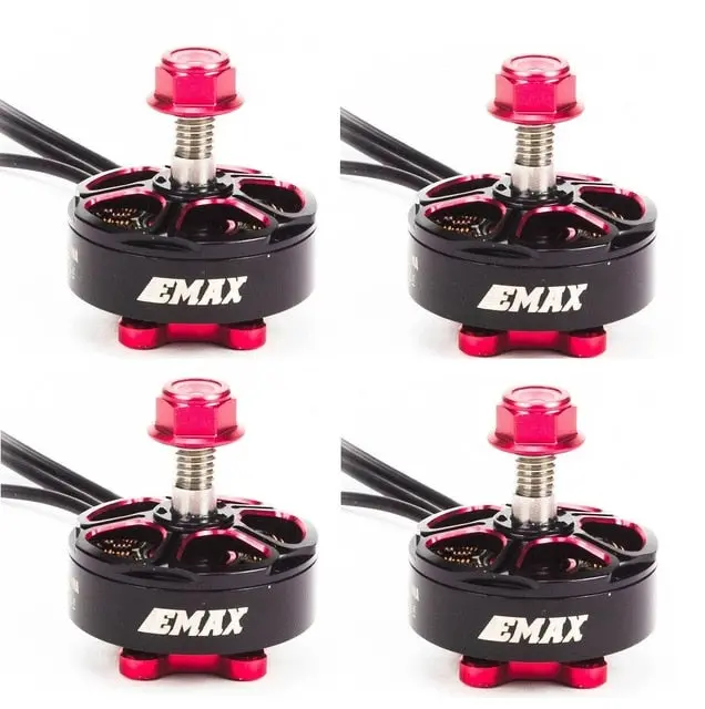 4Set/Lot Emax Rsii 2206 1600Kv 1700Kv 1900Kv 2300Kv 2700Kv Motor Cw Ccw For Fpv Racer Quadcopter Kvadrokopter Rc Drone Aircraft 1