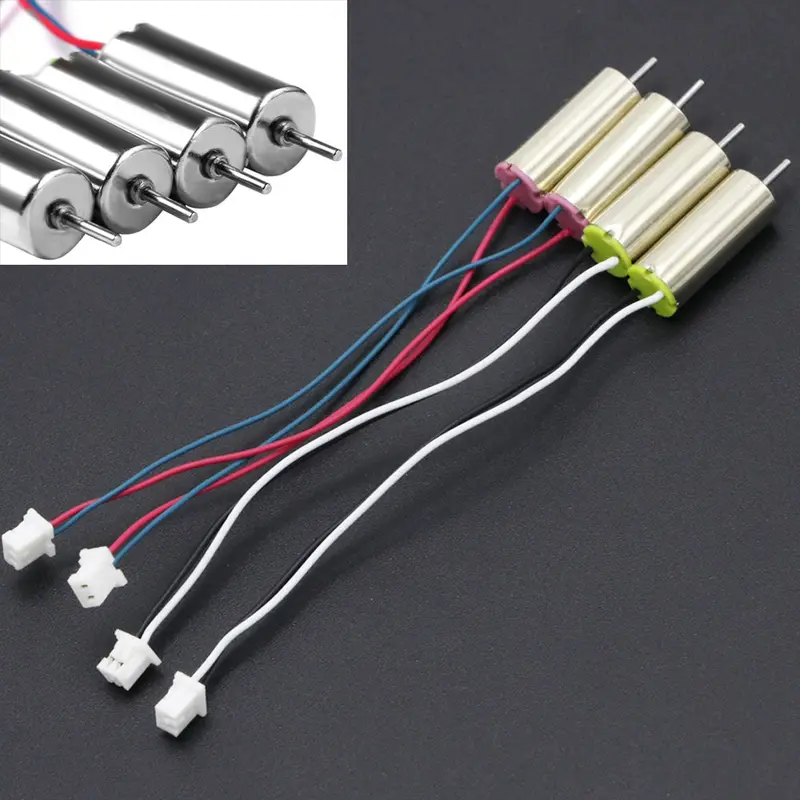 4X 615 6X15mm 0615 6*15Mm Coreless Motor 2Cw 2Ccw For 90Mm-130Mm Diy Micro Fpv Quadcopter Frame 1