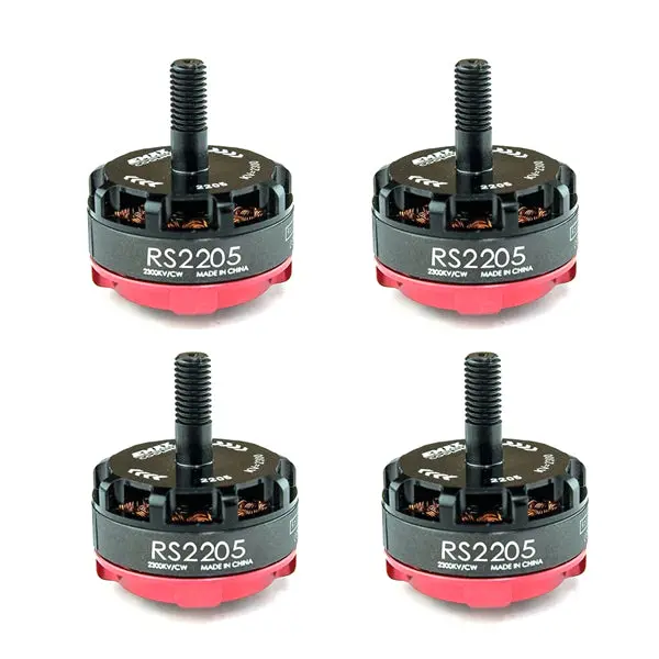 4X Emax Rs2205-2300 2205 2300Kv Racing Edition Cw/Ccw Motor For Rc Fpv Racing Drone 1