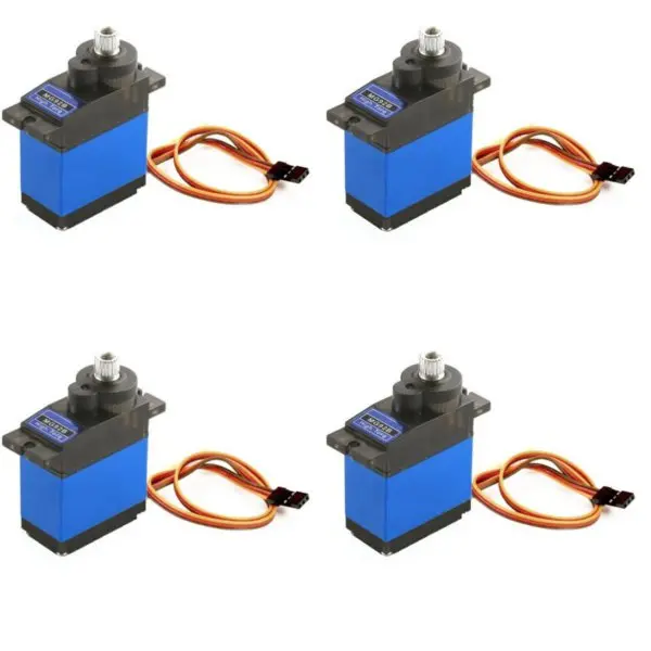 4X Mg92b Robot 13.8G 3.5Kg Torque Metal Gear Digital Servo 1