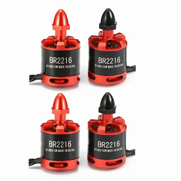 4X Racerstar Racing Edition 2216 Br2216 810Kv 2-4S Brushless Motor For 350 380 400 450 Rc Drone Fpv Racing 1