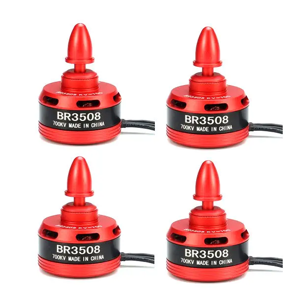 4X Racerstar Racing Edition 3508 Br3508 700Kv 2-6S Brushless Motor For 600 700 800 Rc Drone 1