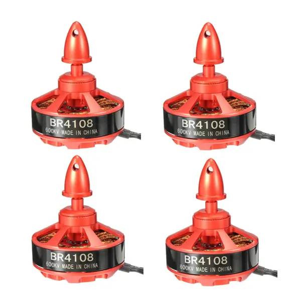4X Racerstar Racing Edition 4108 Br4108 600Kv 4-6S Brushless Motor For 500 550 600 Rc Drone Fpv Racing 1