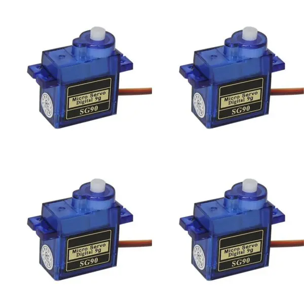 4X Sg90 Mini Micro Digital Servo 9G For Rc Models 1
