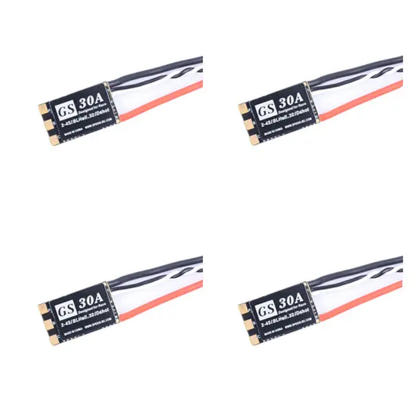 4X Spedix Gs30 30A Blheli 32 Bit Esc 2-4S Support Dshot1200 For Rc Multirotor Fpv Racing Drone 1