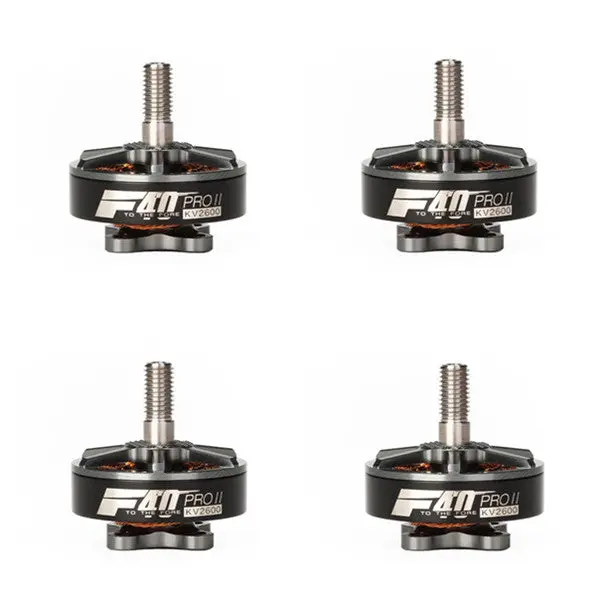 4X T-Motor F40 Pro Ii 2600Kv 3-4S Brushless Motor Adamantium Grey For Rc Multirotor Fpv Racing Drone 1