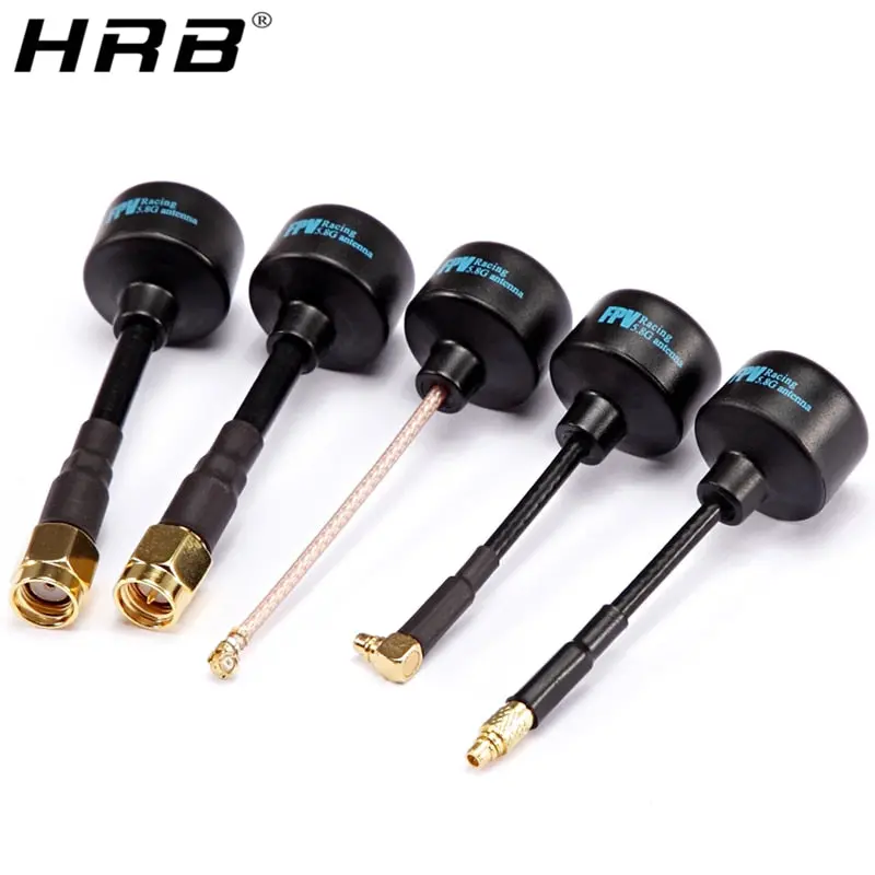 5.8G 2.5Dbi Fpv Antenna Rhcp Rp Sma Rp-Sma Rpsma Angle Mmcx Ufl Tx Rx For Rc Drone Copter Female Male Connectors Parts Mini Ufo 1