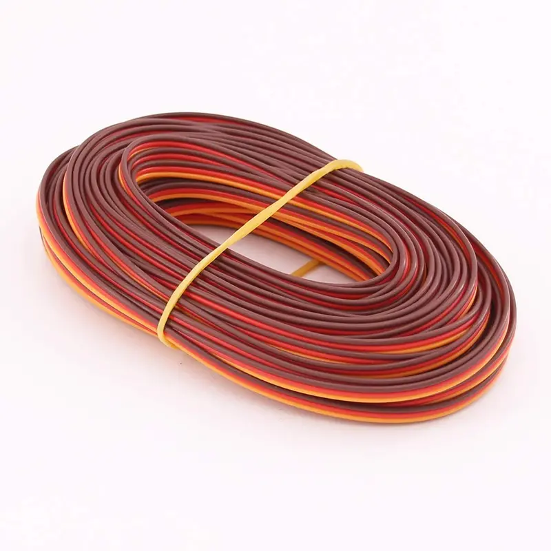 5 Meters 16 Feet 26Awg/22Awg Jr Futaba Servo Extension Cable Wire 30/60 Cord Lead Extended Wiring For Rc Diy Accessories 1