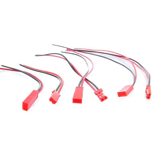 5 Pairs 100Mm 10Cm Jst Male And Female Plug Connector Cable Esc Extension Cable 1