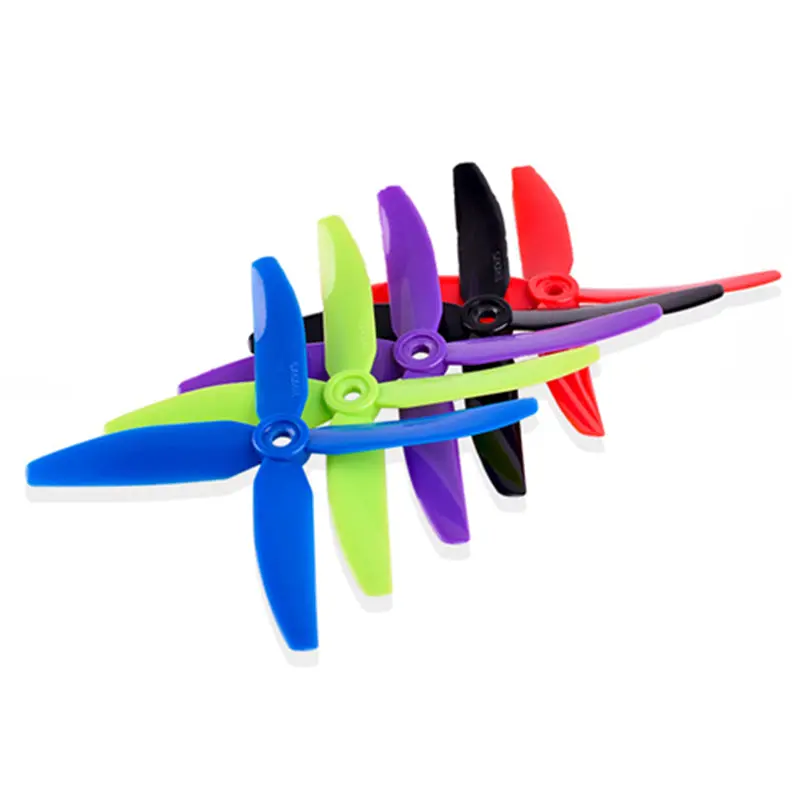 5 Pairs 5040 4 Blade Propeller 5.0Mm Mounting Hole For Rc Drone Fpv Racing Multi Rotor 1