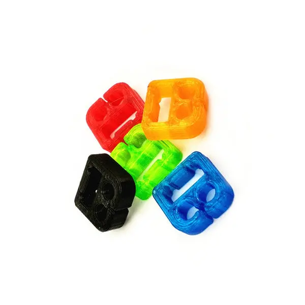 5 Pcs Rc Drone Tpu Balance Lead Holder Buckle 15*15*5Mm For 3S Lipo Battery 2