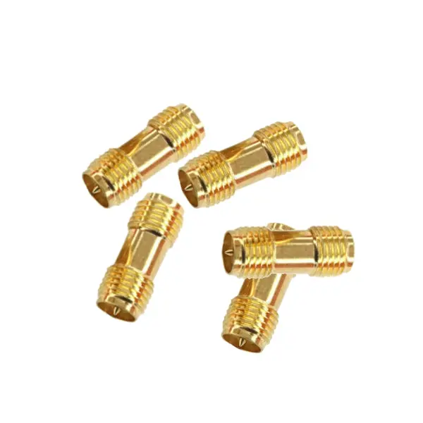 5 Pcs Rp-Sma Female To Rp-Sma Female Rf Coaxial Adapter Antenna Connector For Fpv Rc Drone 1