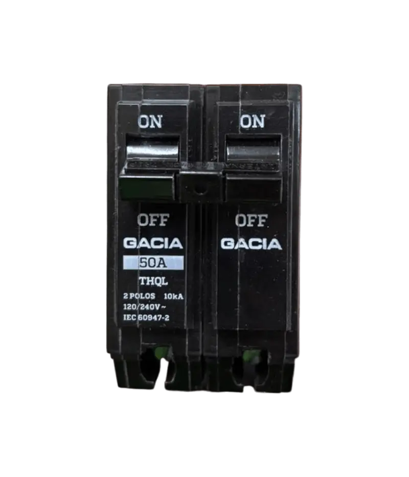 50A Double Pole Circuit Breaker 1