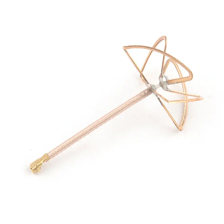 50Mm 5.8G 2.5Dbi To 3Dbi Rhcp Ipx / Ufl Connector Clover Fpv Vtx Antenna For Innova Vtx 1