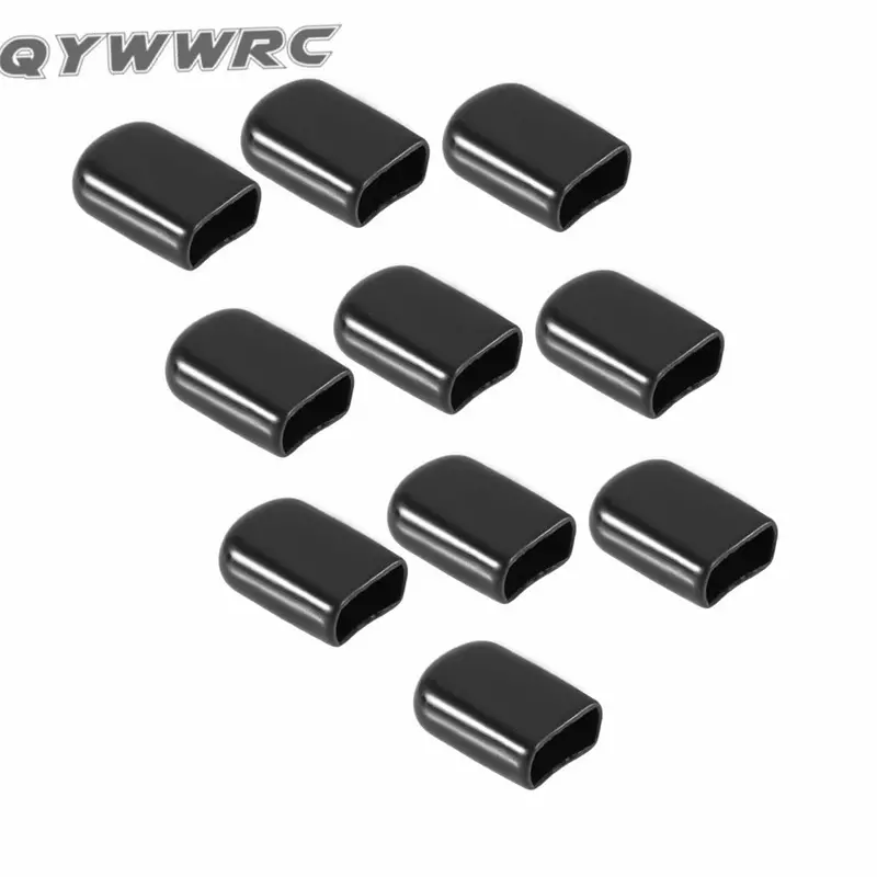 50Pcs/Lot Xt60 Plug Rubber Terminal Insulated Black Protective Cover Caps Case Suitable 1
