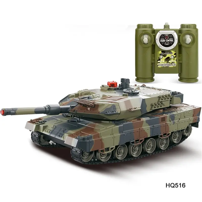 516-10 1/24 Rc Tank Crawler Ir Remote Control Toys Simulation Infrared Rc Battle Tank Toy Rc Car Gifts For Kids Toys For Boys 1