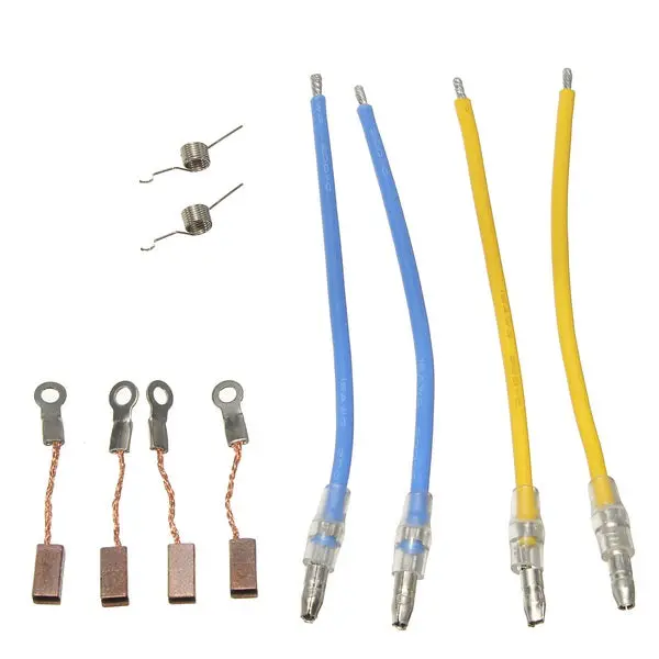 540 Motor Carbon Brushes Connector Connect Wires Accessories Rc Car Parts 1