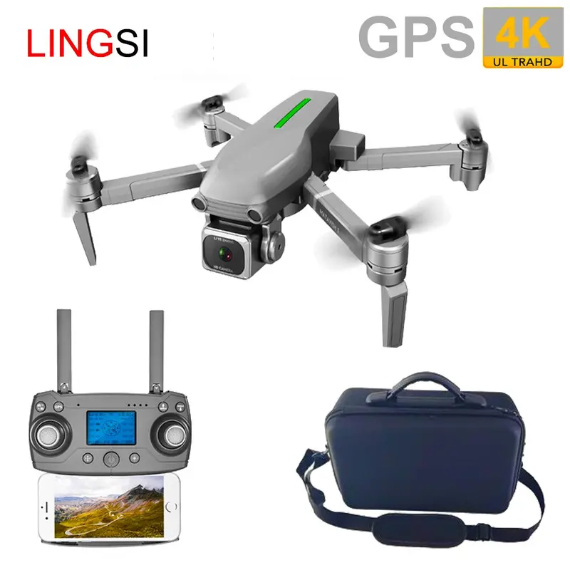 5G Wifi 1000M Fpv Gps With 4K Hd Camera 3-Axis Stable Gimbal 25 Mins Flight Time Rc Drone Quadcopter Rtf Brushless Motor 1