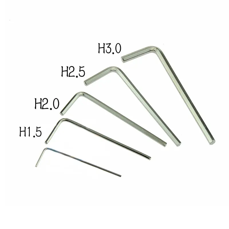 5Pcs 0.9/1.5/2.0/2.5/3.0Mm Mini Hexagon Hex Allen Key Wrench Screwdriver Set Tool Kit 1