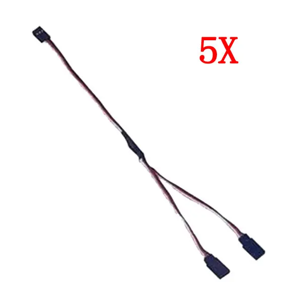 5Pcs 30Cm Rc Servo Y Extension Wire Cable Dupont Line For Rc Models 1