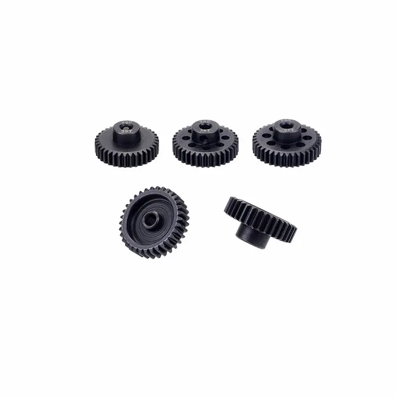 5Pcs 48Dp 33T 34T 35T 36T 37T Metal Pinion Motor Gear For 3.175Mm Shaft 1/10 Rc Car Engine 1