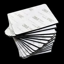 5Pcs 60*80Mm Double Sided Adhesive Tape 3M Rectangular Foam Two Sides Stick Double Sided Tape For Rc Hobby Esc Or Receiver 1