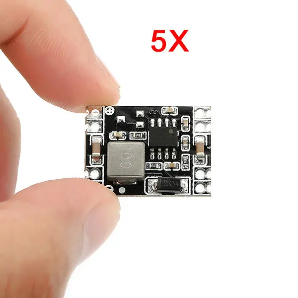 5Pcs Dc-Dc 12V 5V To 3.3V Step Down Voltage Regulator Power Module 1