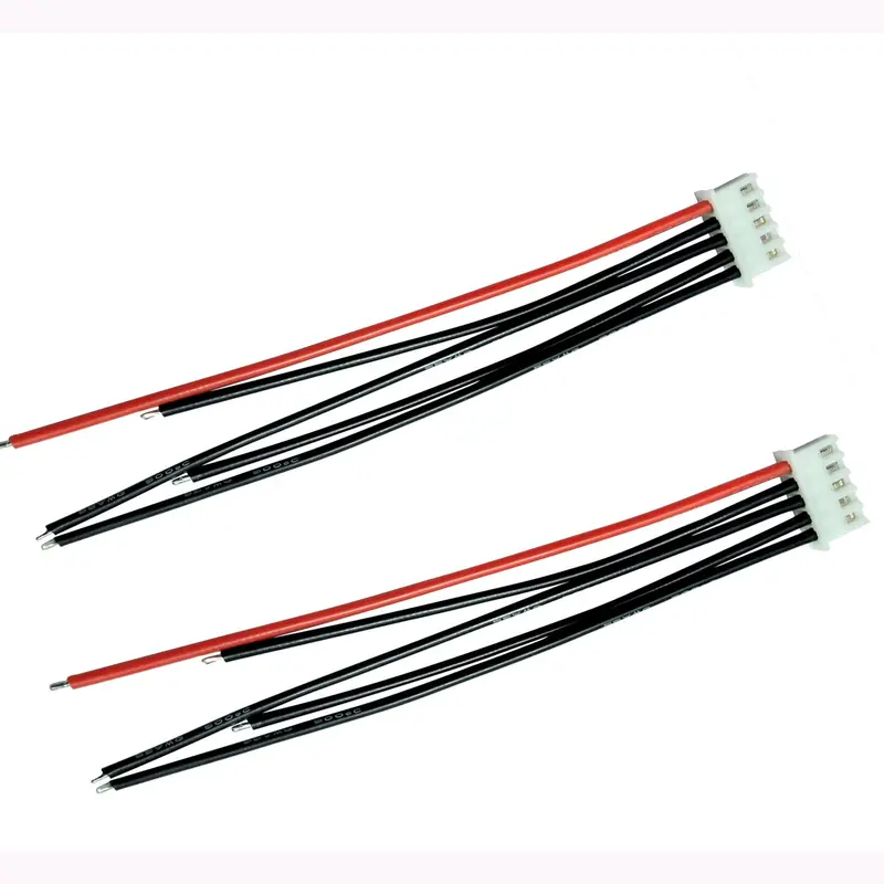 5Pcs Lipo 2S 3S 4S 5S 6S Battery Balancing Changer Wire Line Cable Jst-Xh Jst Xh Connector Adapter Plug 22Awg 100Mm 10Cm 4