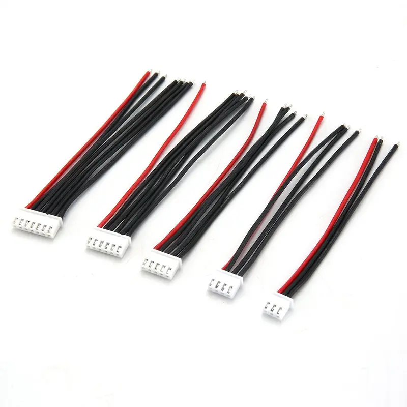 5Pcs/Lot 100Mm 22Awg Plug Rc Lipo Battery Balance Charger 2S 3S 4S 5S 6S 22Awg Cable Line For Imax B3 B6 1