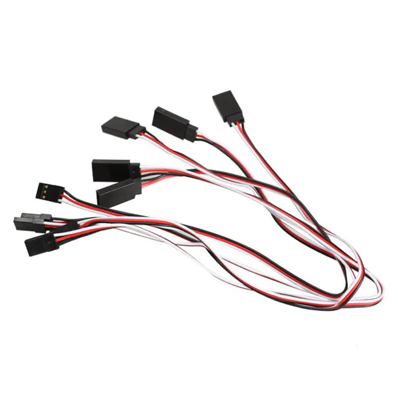 5Pcs/Lot 300Mm Rc Servo Extension Cord Cable Wire Lead For Rc Car Plane Helicopter Receiver Connection Muti-Function Accessories 1
