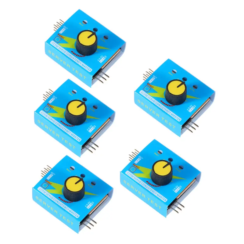 5Pcs/Lot Multi Servo Tester 3Ch Ecs Consistency Speed Controler Power Channels Ccpm Meter Hot Selling 1