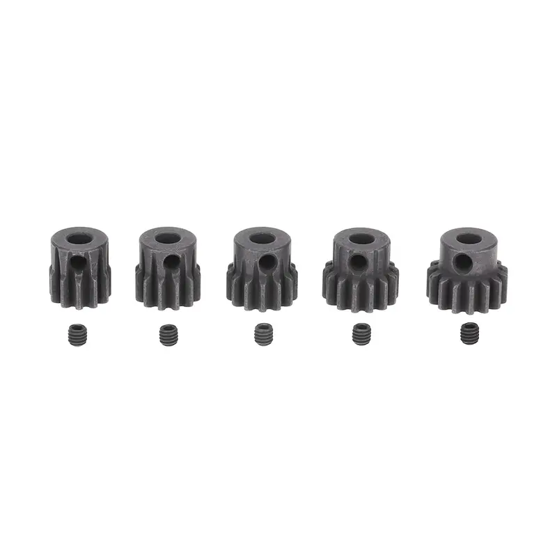 5Pcs M1 5Mm 11T 12T 13T 14T 15T Pinion Engine Gear For 1/8 Rc Car Brushed Brushless Motor 1