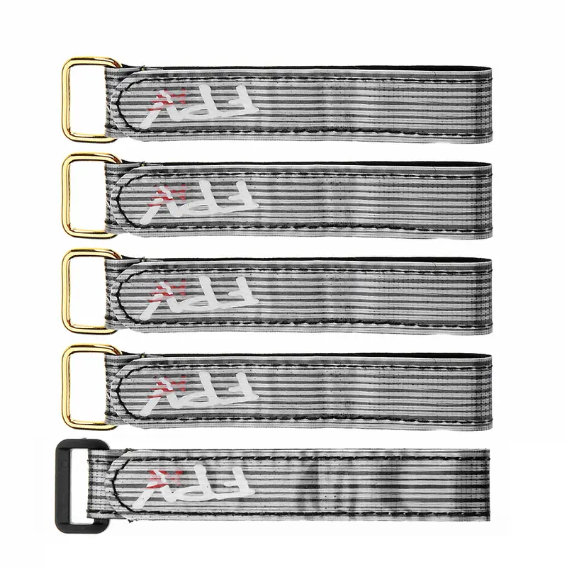 5Pcs Rjx Fpv Af 220X20mm 3M Fiber Metal/Plastic Clasp Battery Strap 1