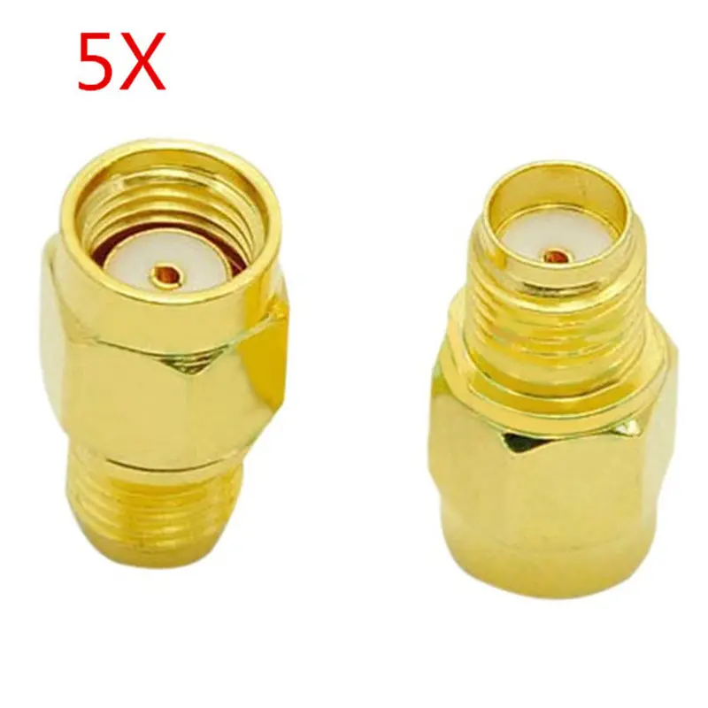 5Pcs Sma Female To Rp-Sma Male Adapter Connector For Rc Drone Fpv Racing 1