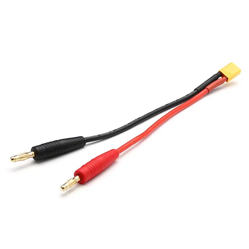 5Pcs Xt30 Connector To Banana Plug 4Mm Battery Connectors Charging Cable 12Cm 1