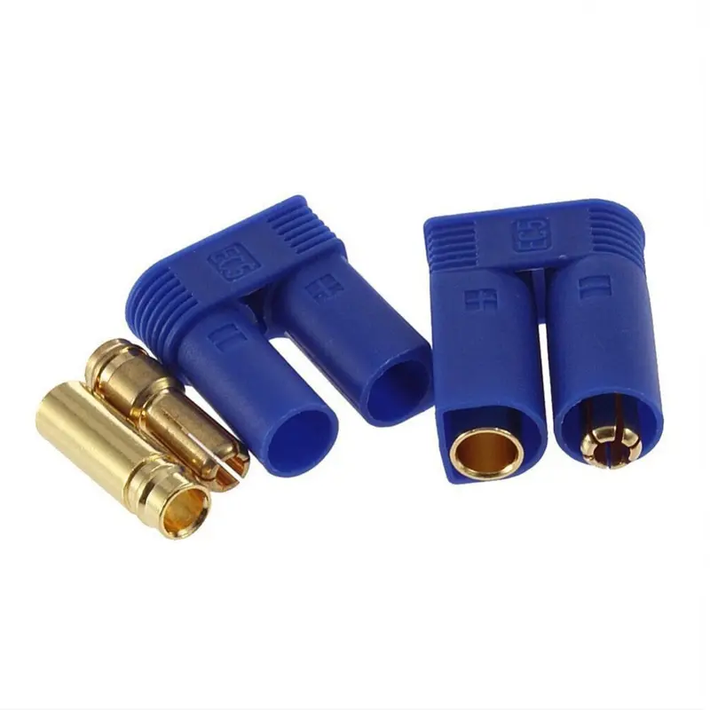 5Set/Lot Ec3 3Mm/Ec5 5Mm Male-Female Type Battery Connector Golden Battery Connector Bullet Plug 1
