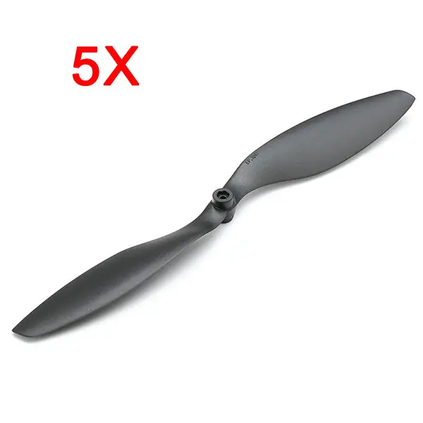 5X 1047 10X4.7 Inch Slow Fly Propeller Blade Black Ccw For Rc Airplane 1