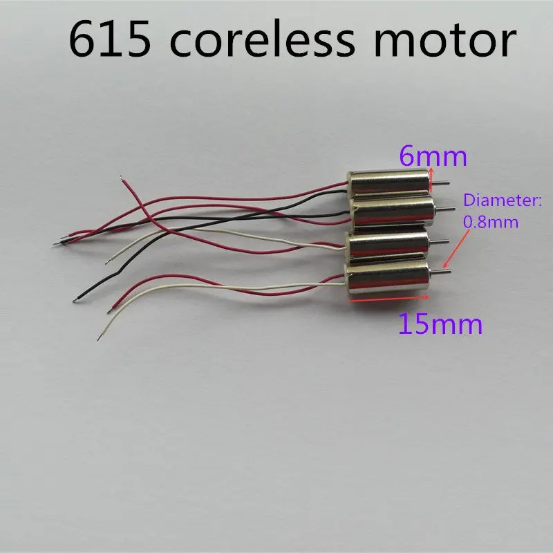 615 Coreless Motor For H36 010 Mini Rc Quadcopter Spare Parts Cw Ccw Motor Electric Motor 1