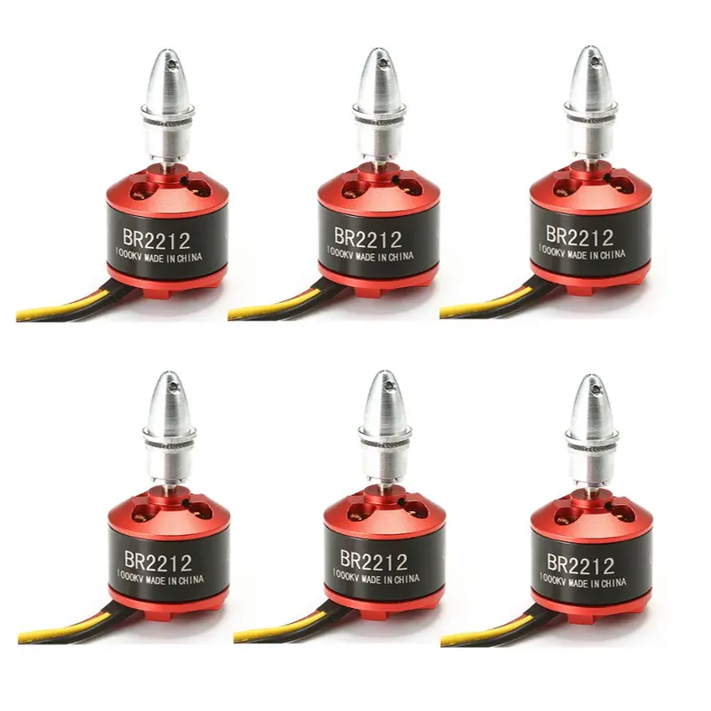 6Pcs Racerstar Br2212 1000Kv 2-4S Brushless Motor For Rc Models 1