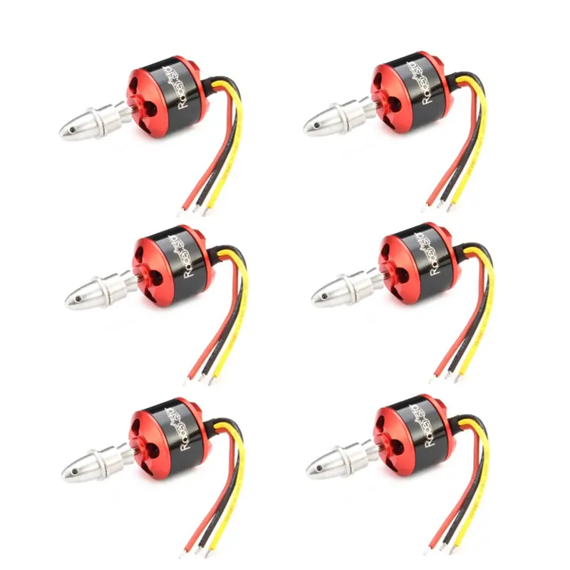 6Pcs Racerstar Br2212 1400Kv 2-4S Brushless Motor For Rc Models 1