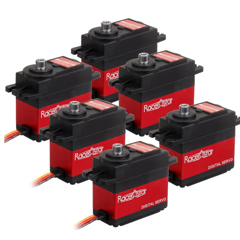 6Pcs Racerstar Ds6209mg 9.35Kg Metal Gear Digital Servo For 1:10 Rc Car 1