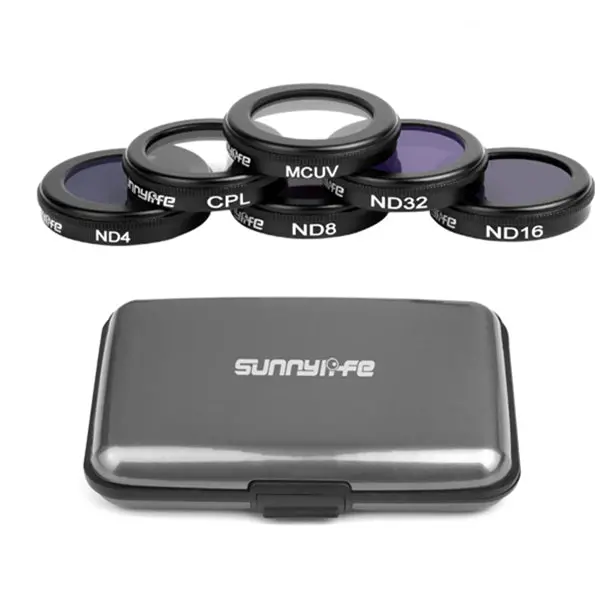 6Pcs Set Mcuv+Cpl+Nd4+Nd8+Nd16+Nd32 Camera Lens Filter For Dji Mavic 2 Zoom Rc Drone 1