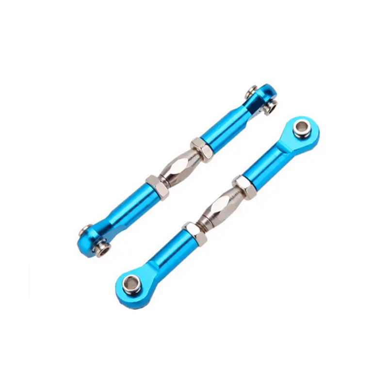 6Pcs Steering Tie Rod A Set 1:14 Metal Accessories For Wltoys 144001 Rc Car Parts 1