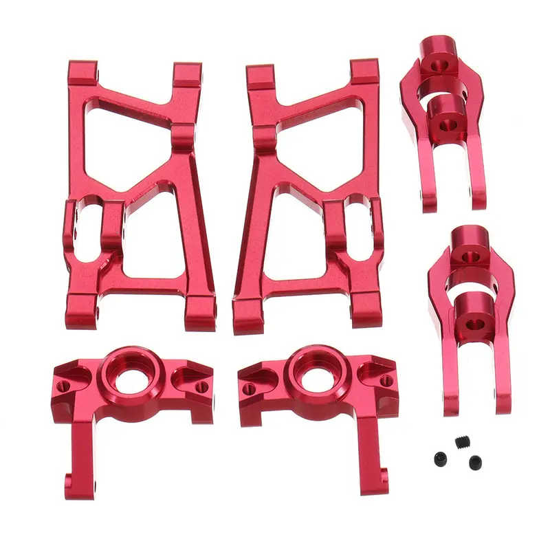 6Pcs Wltoys K949 10428A B C 1/10 Rc Car Upgrade Parts Lower Swing Arm Steering Cup C Style Seat Set 1