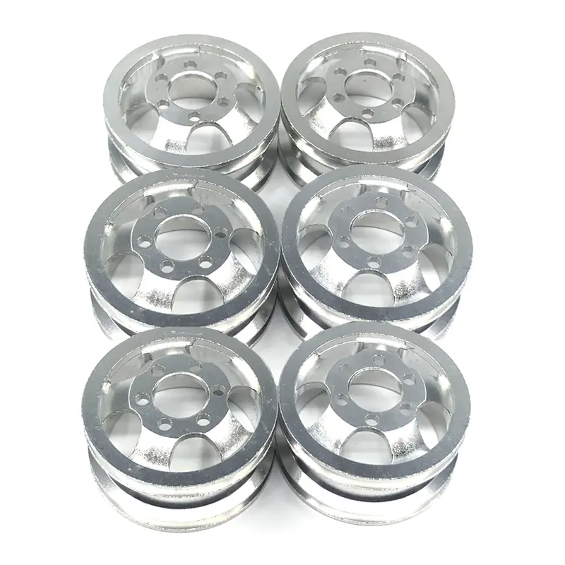 6Pcs Wpl Rc Car Wheel Hub For B1 B16 B24 B36 C14 C24 1/16 Rc Car 1