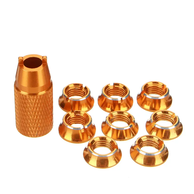 8 Pcs Radio Transmitter Switch Fixed Nut & Installation Spanner For Jr Futaba T8fg T14sg T18sz T16sz 1
